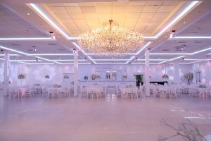 Modern congres in multifunctionele zaal van Rhone Events Amsterdam